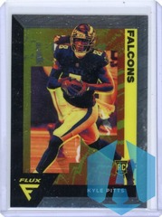 2021 Panini Chronicles Flux Rookie #FX-10 - Kyle Pitts - Falcons